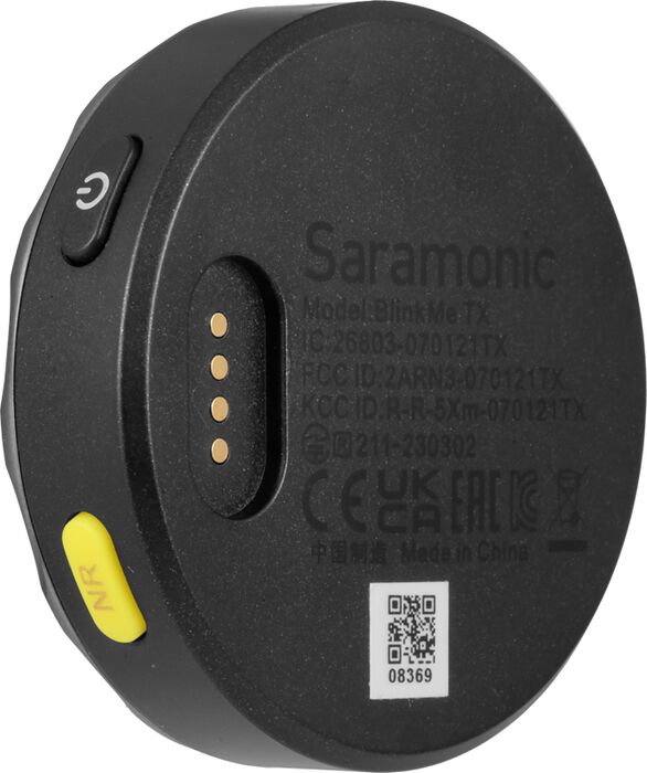Saramonic Blink Me U2 þráðlaus hljóðnemi fyrir 2 - Svartur