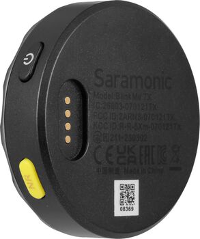 Saramonic Blink Me U2 þráðlaus hljóðnemi fyrir 2 - Svartur