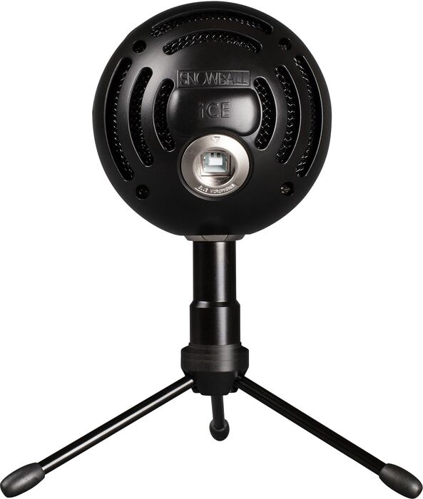 Blue hljóðnemi Snowball - Svartur