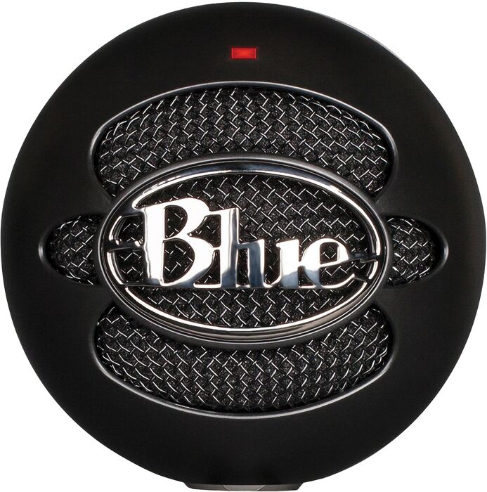 Blue hljóðnemi Snowball - Svartur