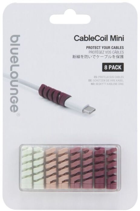 Bluelounge CableCoil Mini - 8 Blush