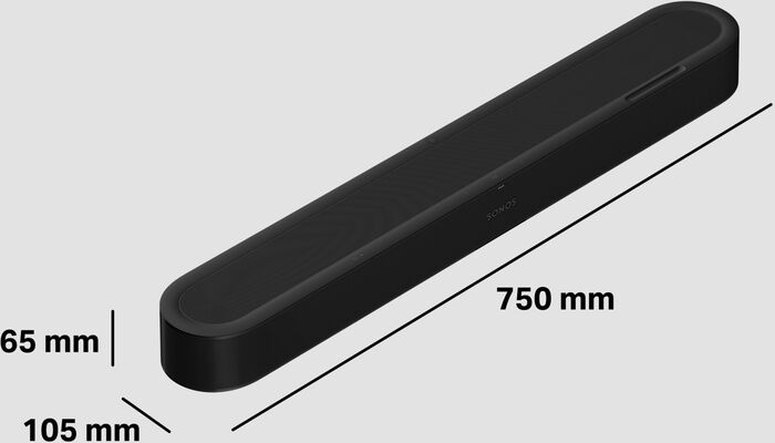 Sonos Beam Ultra hljóðstöng - Svört