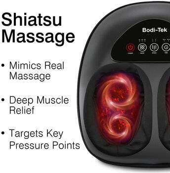 Bodi-Tek Foot-Therapy 3-in-1 fótanuddtæki - Svart