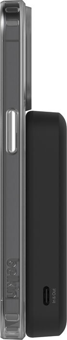 Belkin BoostCharge Pro 8K MagSafe Qi2 ferðahleðsla - Svart