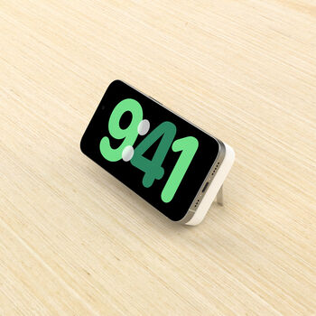 Belkin BoostCharge Pro 8K MagSafe Qi2 ferðahleðsla- Hvítt