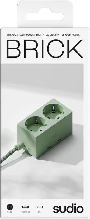 Sudio Brick fjöltengi - Grænt