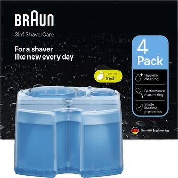 Braun Clean & Charge áfyllingarhylki - 4stk