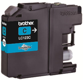 Brother LC123C blekhylki - Cyan