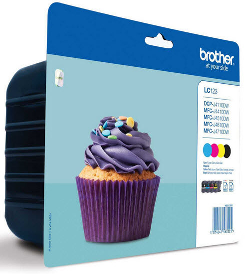 Brother LC123 blekhylki - Allir litir