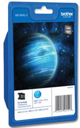 Brother LC1280 XL blekhylki - Cyan