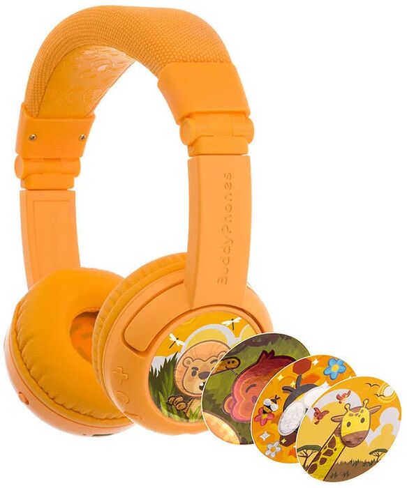 BuddyPhones PLAY+ barnaheyrnartól - Gul 