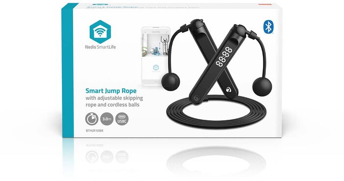 Nedis SmartLife sippuband - Svart