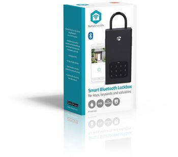 Nedis snjalllyklabox - Svart