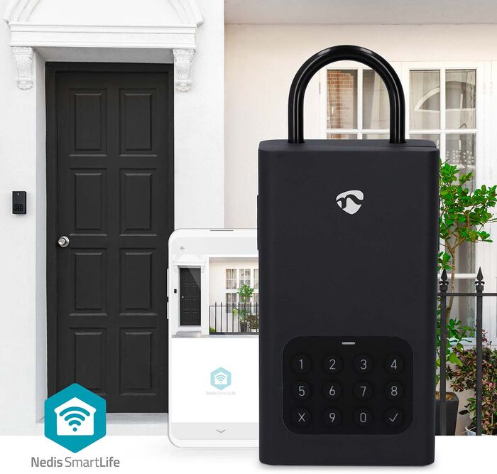 Nedis snjalllyklabox - Svart