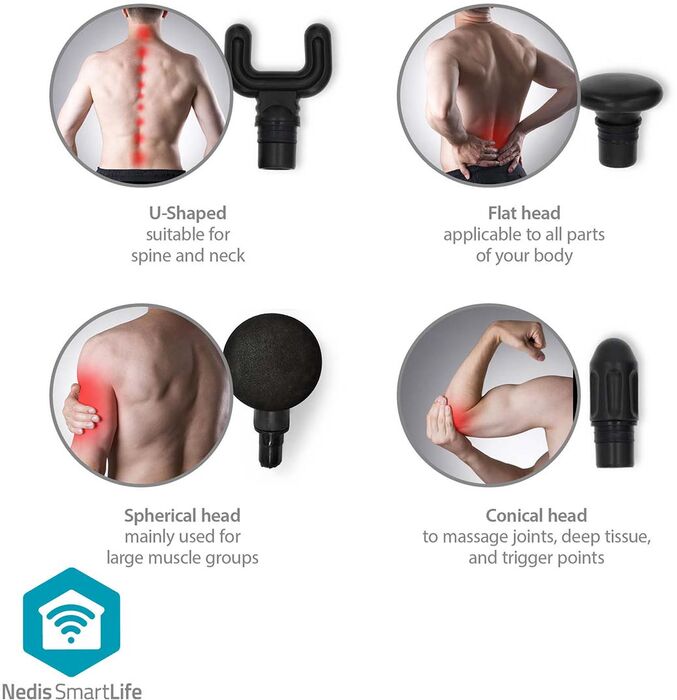 Nedis SmartLife nuddbyssa