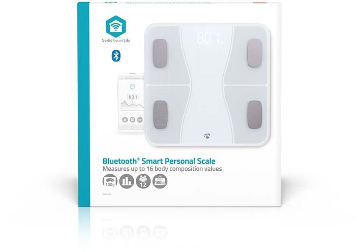 Nedis SmartLife snjallvog - Hvít