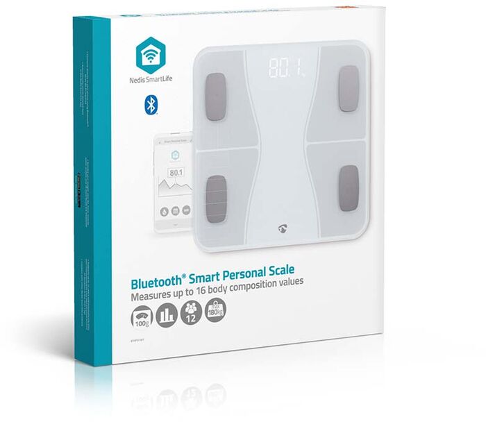 Nedis SmartLife snjallvog - Hvít