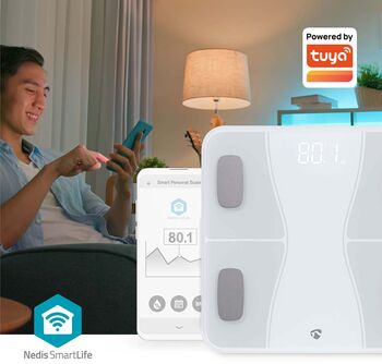 Nedis SmartLife snjallvog - Hvít