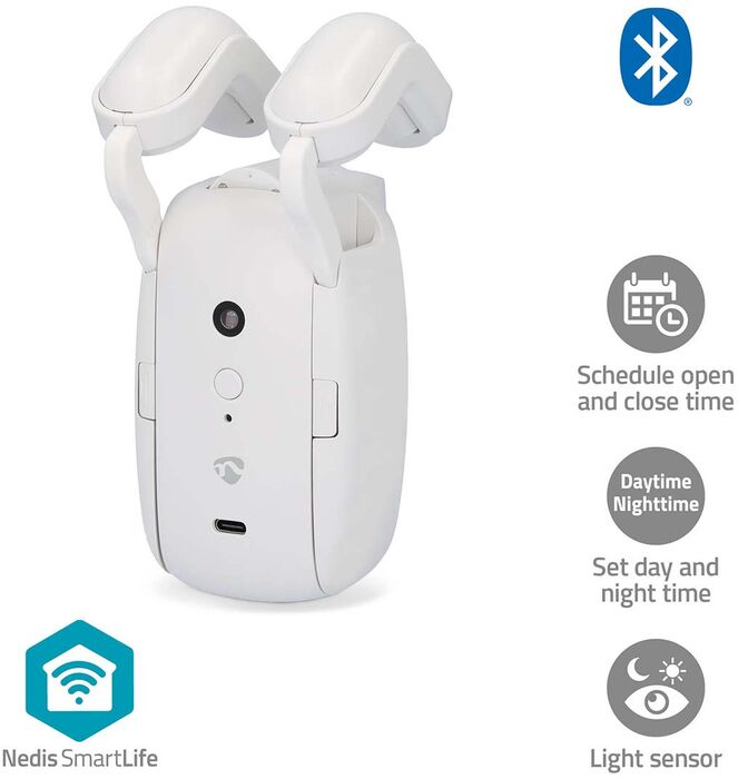 Nedis SmartLife gardínuvélmenni - Gardínustöng