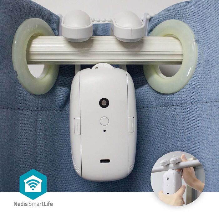 Nedis SmartLife gardínuvélmenni - Gardínustöng