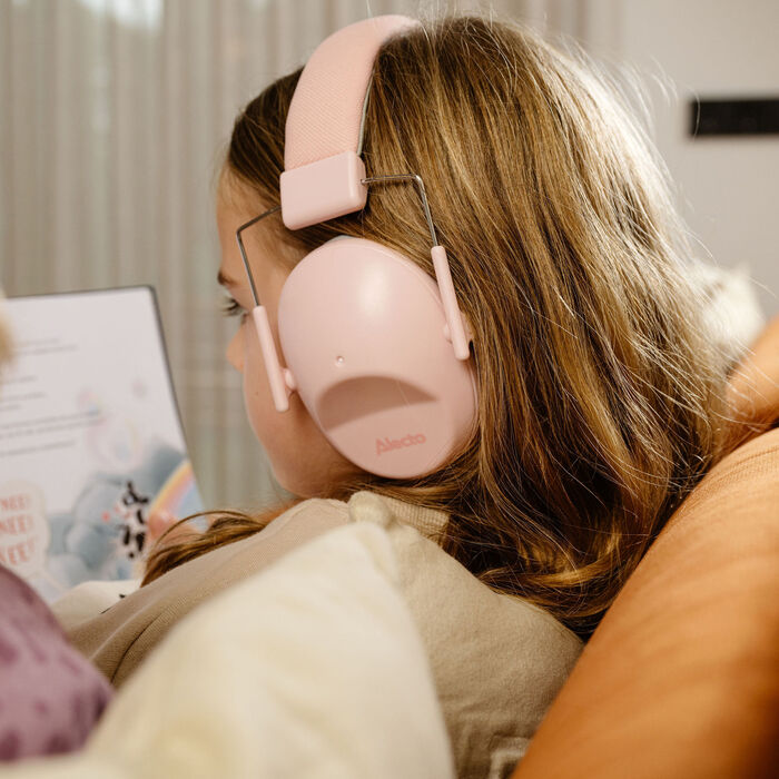 Alecto heyrnarhlífar f. börn - Bleikar