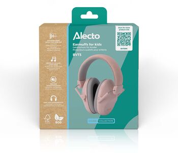 Alecto heyrnarhlífar f. börn - Bleikar