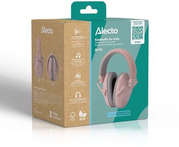 Alecto heyrnarhlífar f. börn - Bleikar