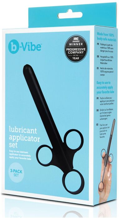 b-Vibe lube applicator set 3 sprautur