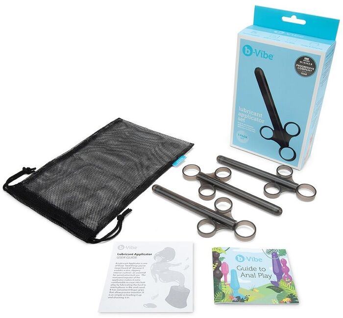 b-Vibe lube applicator set 3 sprautur