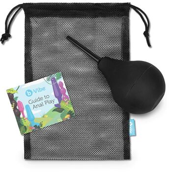 b-Vibe classic enema hreinsandi vatnsblaðra - Svört