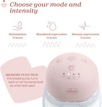 Chicco tvöföld þráðlaus brjóstapumpa