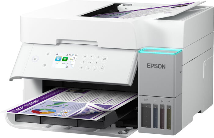 Epson EcoTank ET-3956 fjölnota prentari C11CL43411 - Hvítur