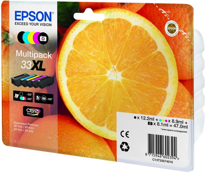 Epson 33XL fjölblekhylkja pakki