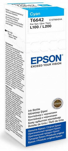 Epson T6642 blekbrúsi - Blár