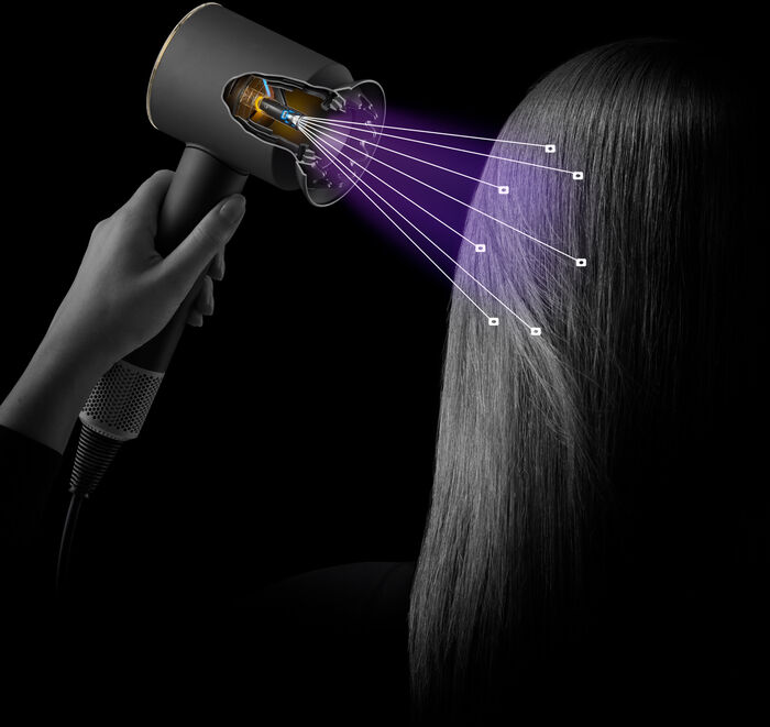 Dyson Supersonic Nural hárblásari - Bleikur