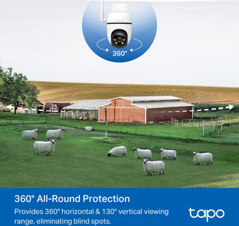 TP-Link C501GW 4G öryggismyndavél - Hvít