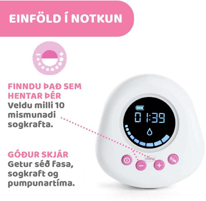 Chicco rafmagns brjóstapumpa