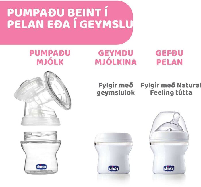 Chicco rafmagns brjóstapumpa