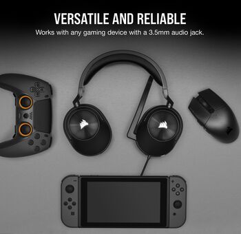 Corsair HS55 Stereo leikjaheyrnartól - Svört