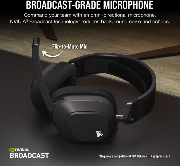 Corsair HS80 Max þráðlaus leikjaheyrnartól