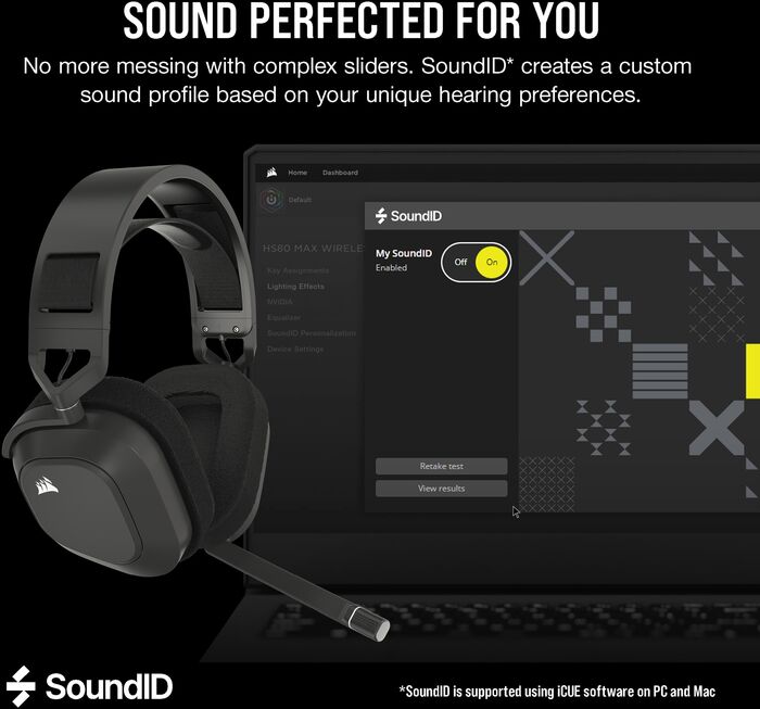 Corsair HS80 Max þráðlaus leikjaheyrnartól