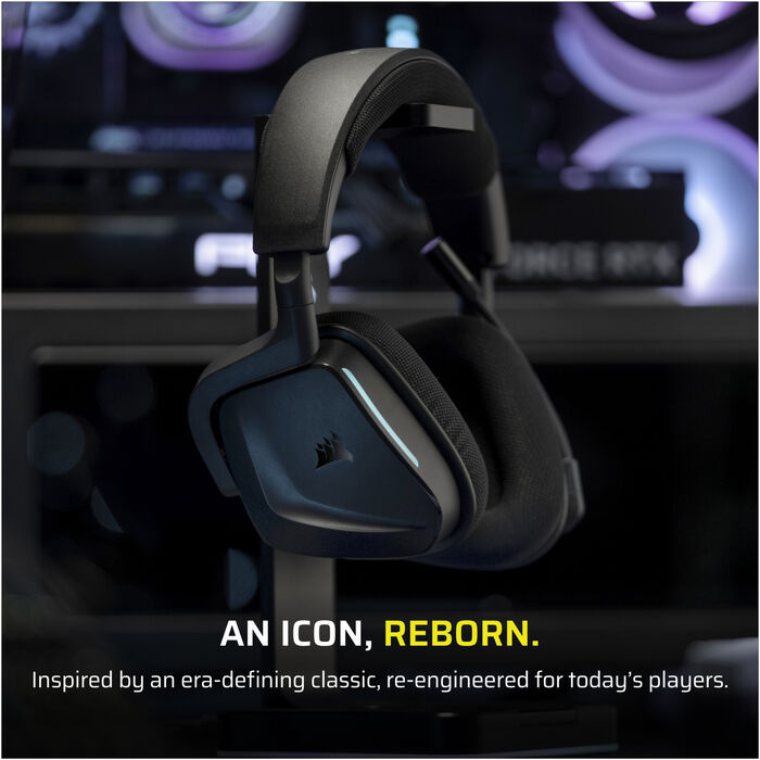 Corsair Void v2 þráðlaus leikjaheyrnartól - Svört