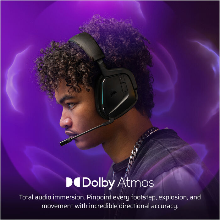 Corsair Void v2 þráðlaus leikjaheyrnartól - Svört