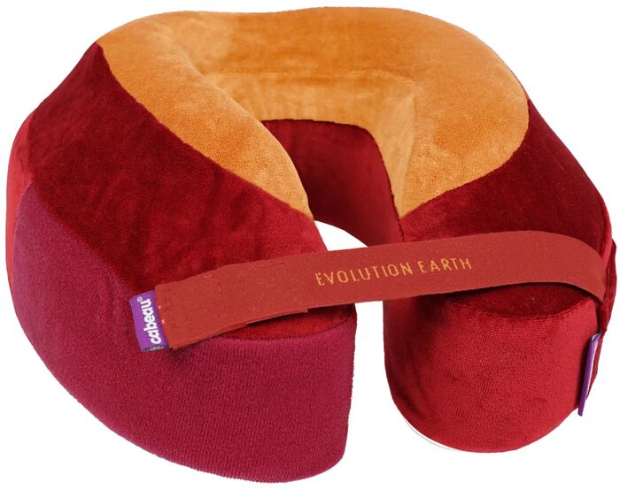 Cabeau Evolution Earth Deluxe hálspúði - Rauður