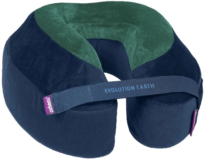 Cabeau Evolution Earth Deluxe hálspúði - Grænn