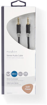 Nedis Mini Jack í Mini Jack snúra - 2 metrar