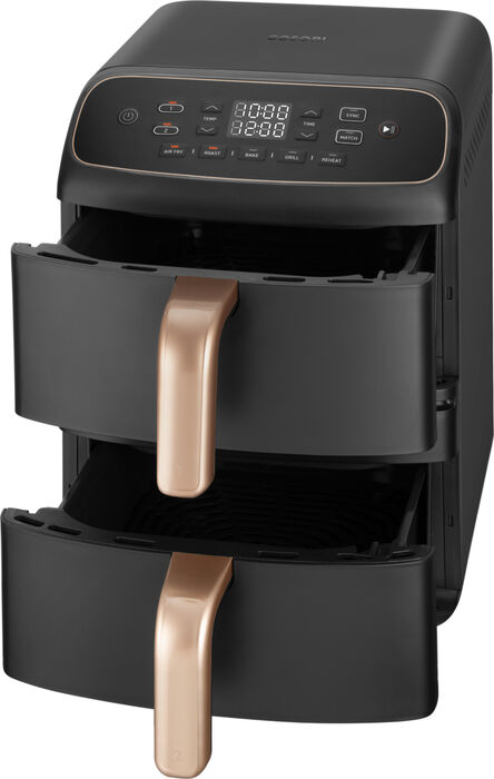 Cosori Turbo Tower Compact loftsteikingarpottur 8,6 L - Svartur