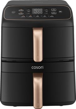 Cosori Turbo Tower Compact loftsteikingarpottur 8,6 L - Svartur