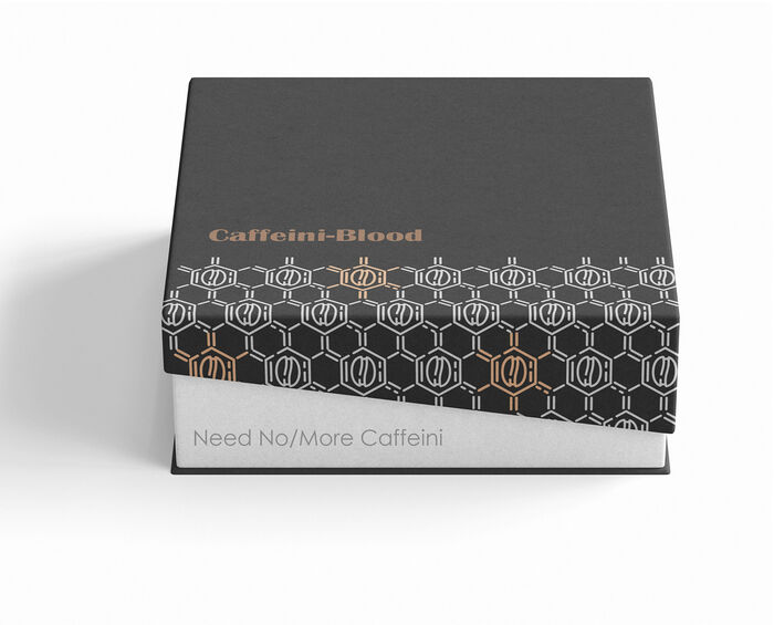 Caffeini koffínmælir - Svartur