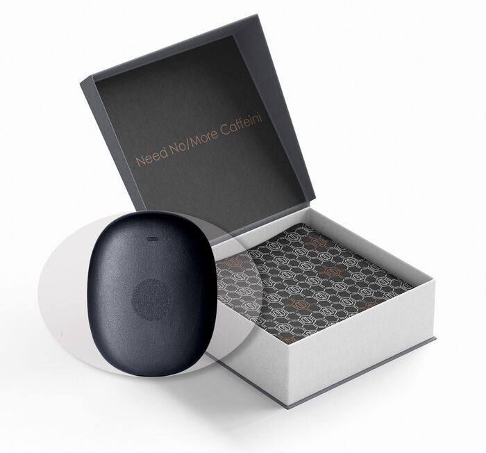 Caffeini koffínmælir - Svartur